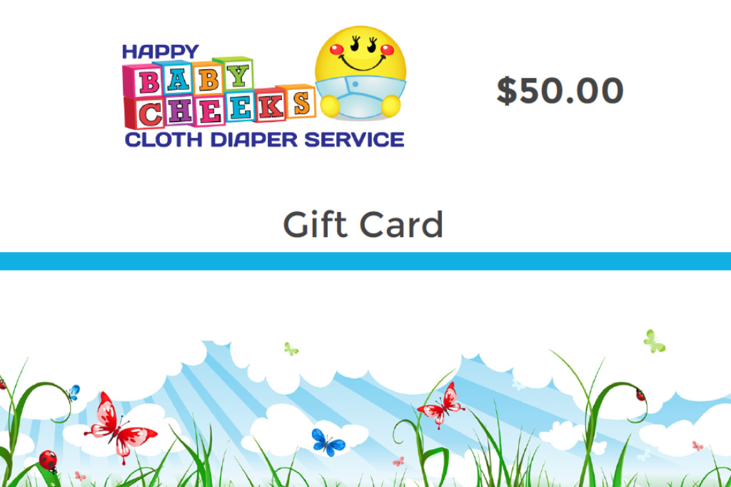 Gift Card Happy Baby Cheeks